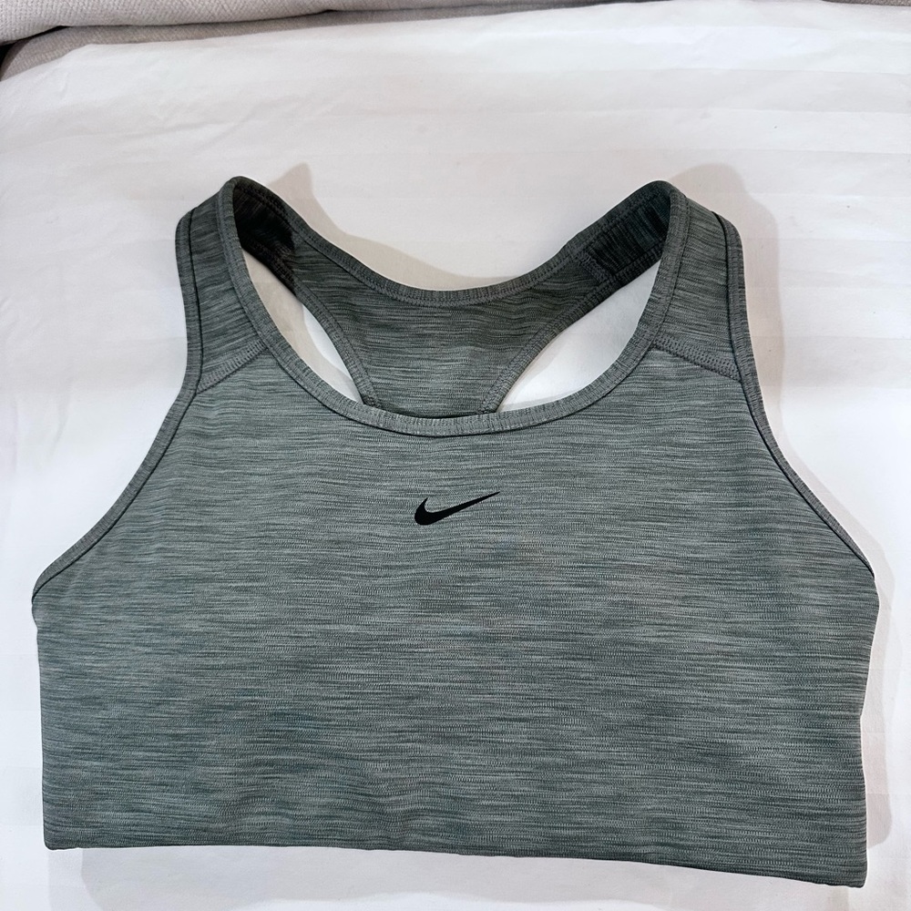 Nike Women's Heathered Gray Sports Bra